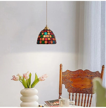 Mediterranean Sea Shell Pendant Lamp