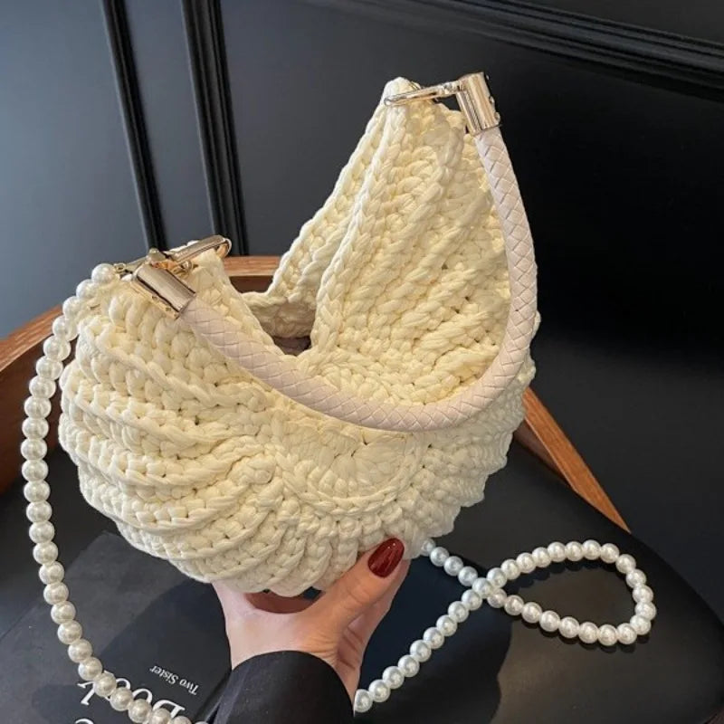Crochet Conch Bag - Floral Fawna