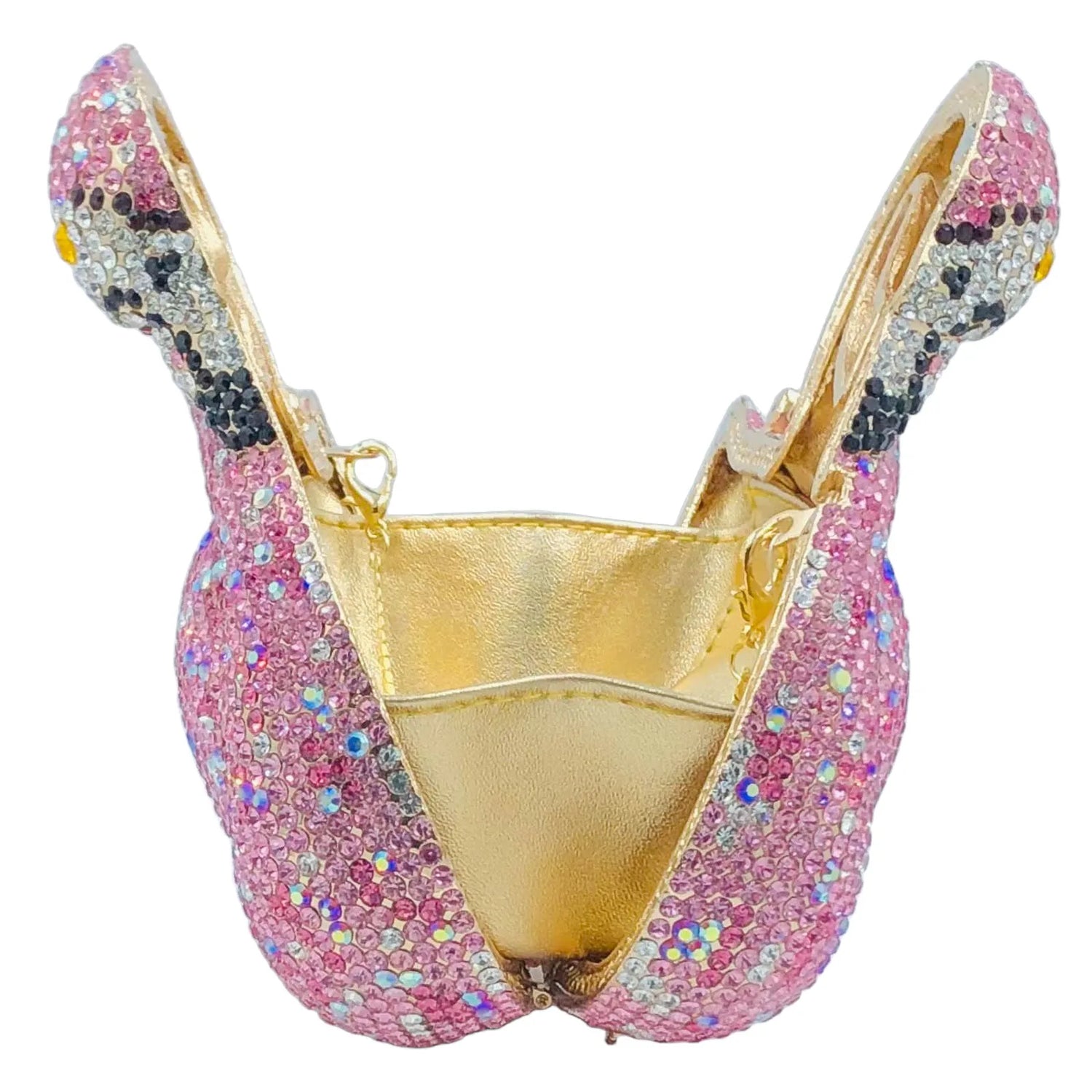 Flamingo Crystal Clutch - Floral Fawna