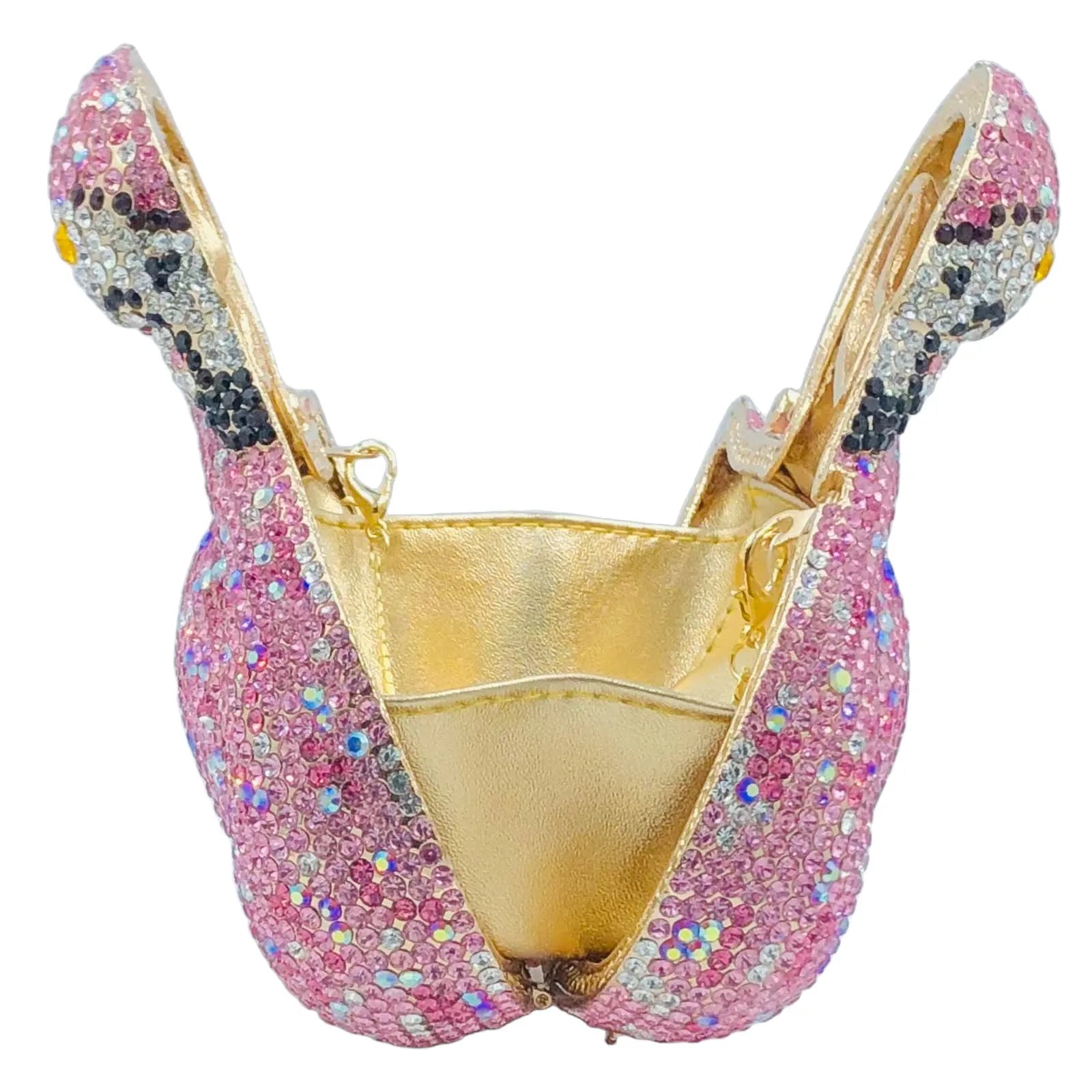 Flamingo Crystal Clutch - Floral Fawna