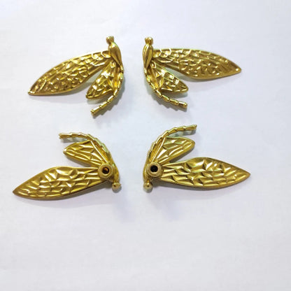 Dragonfly Brass Cabinet Handle