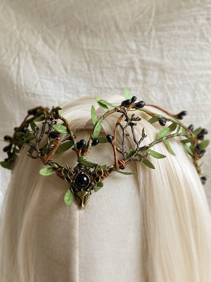 Woodland Fairy Tiara - Floral Fawna