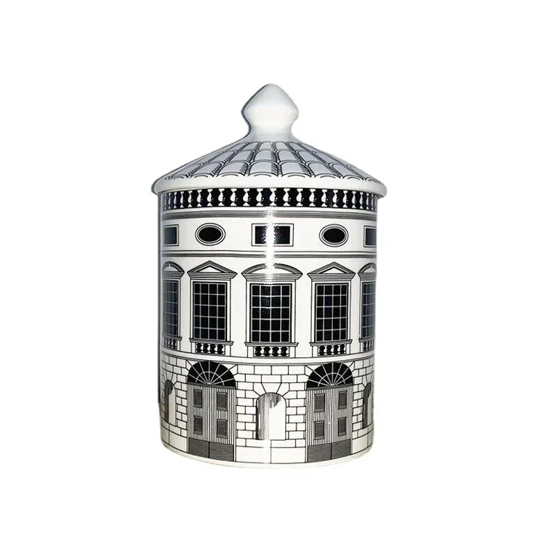 Ceramic Building Jar - Floral Fawna