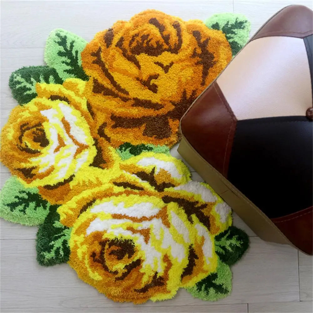 Rose Rug - Floral Fawna