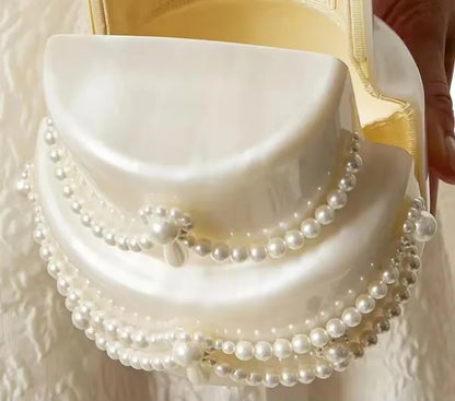 Pearl Wedding Cake Bag