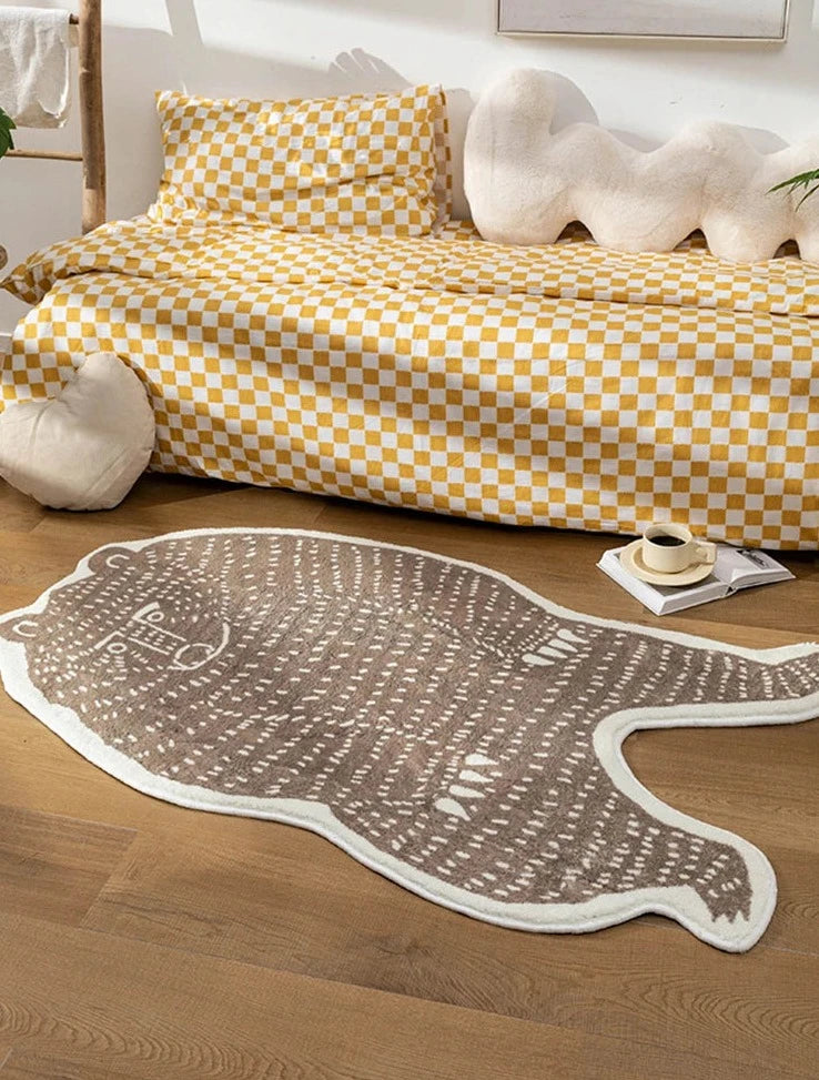 Abstract Animal Rug