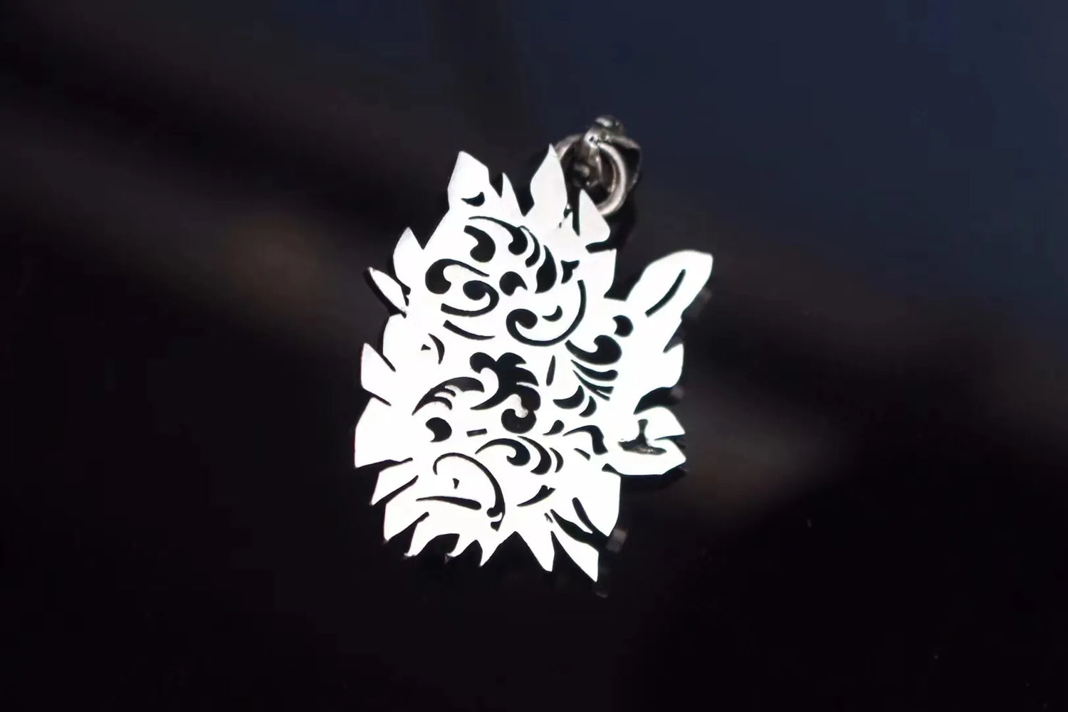 Sterling Silver Leaf Woman Pendant - Floral Fawna