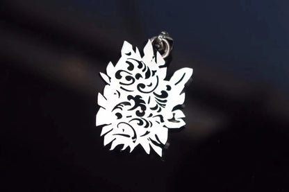 Sterling Silver Leaf Woman Pendant - Floral Fawna