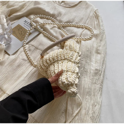 Crochet Conch Bag - Floral Fawna