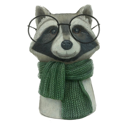 Animal Wearing Glasses Plant Pot - Floral Fawna