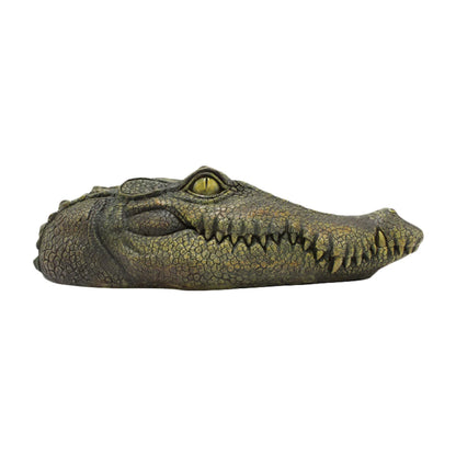 Floating Alligator Head Sculpture