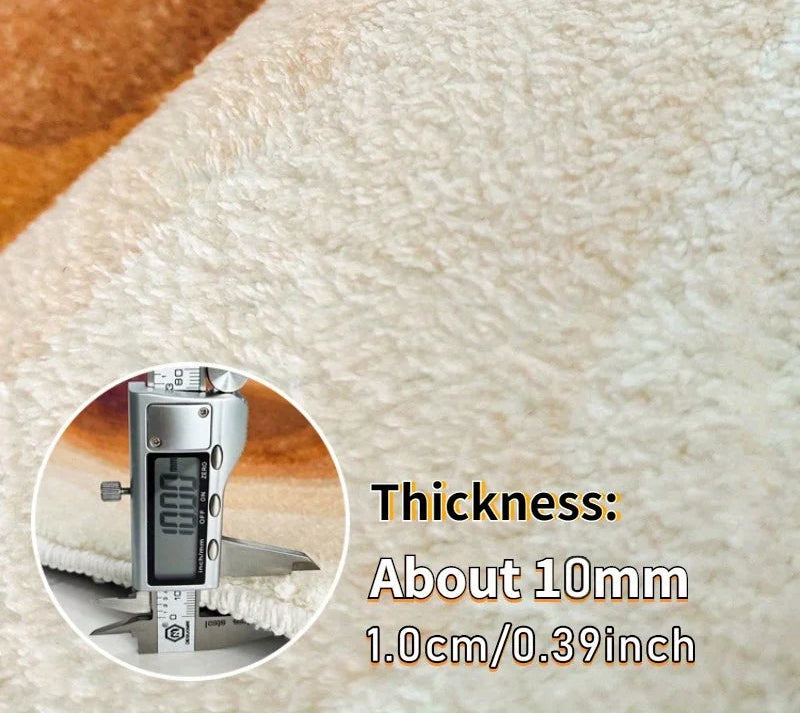 Big Cat Face Mat - Floral Fawna