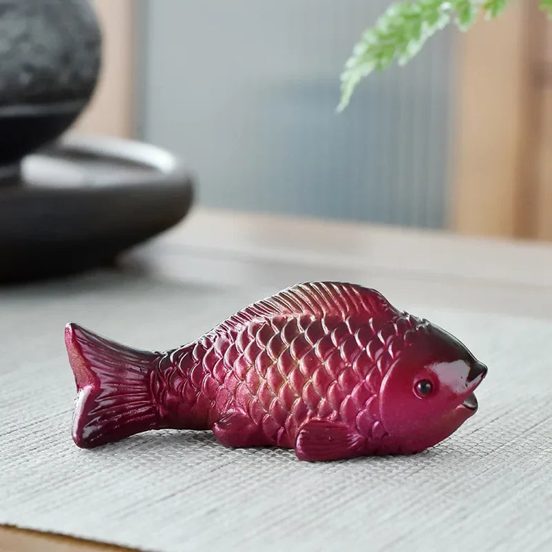 Colour-Changing Koi Ornaments - Floral Fawna