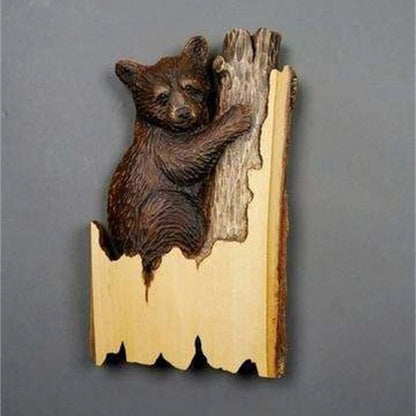 Wooden Animal Wall Plaque