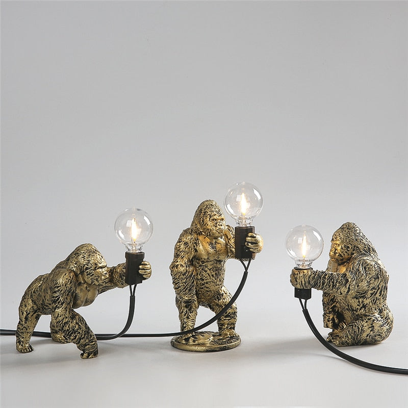 Gorilla Night Light - Floral Fawna