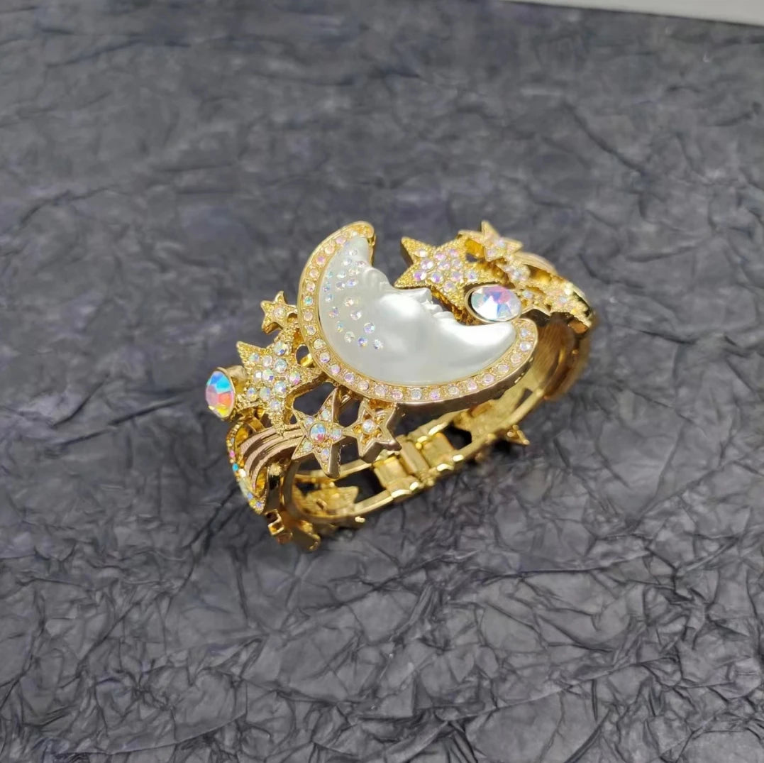 Holographic Celestial Bracelet - Floral Fawna