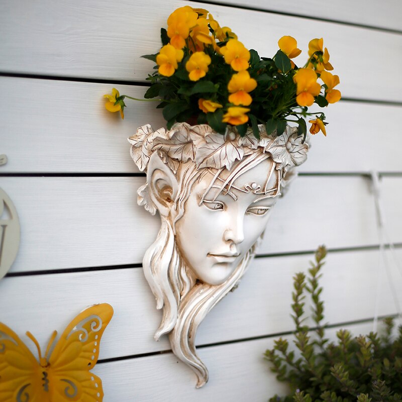 Flower Elf Wall Vase - Floral Fawna