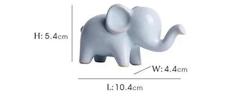 Ceramic Elephant Ornament