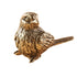 Copper Sparrow Figurine - Floral Fawna