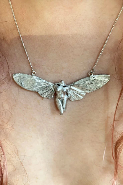 Ethereal Angel Necklace - Floral Fawna