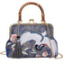Embroidered Crane Bag - Floral Fawna