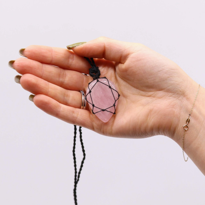 Laced Crystal Necklace