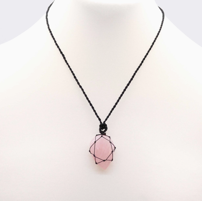 Laced Crystal Necklace