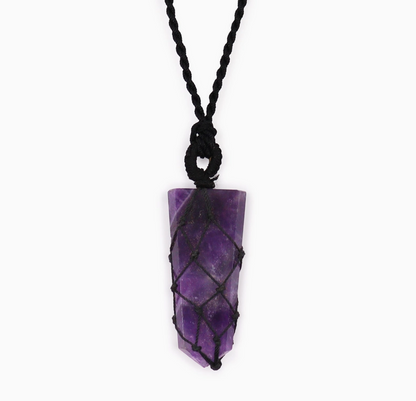 Laced Crystal Necklace