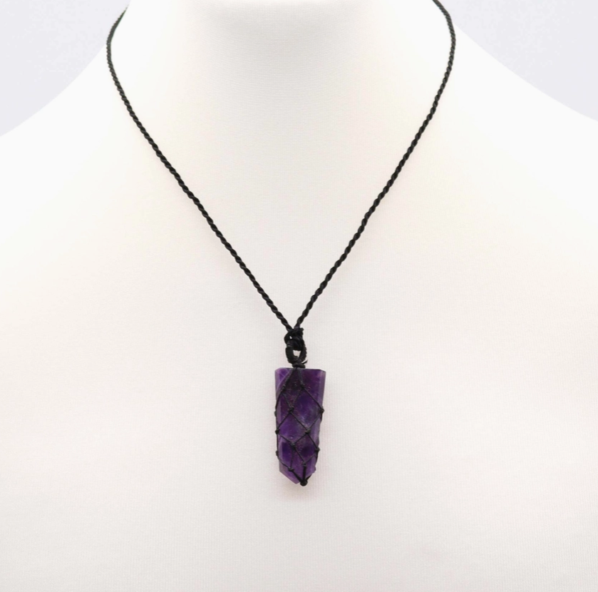 Laced Crystal Necklace
