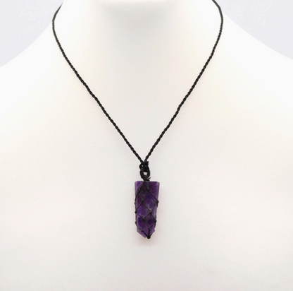 Laced Crystal Necklace