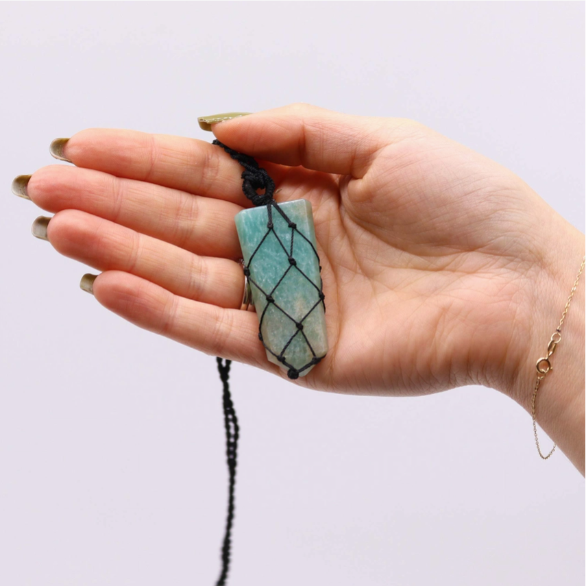 Laced Crystal Necklace
