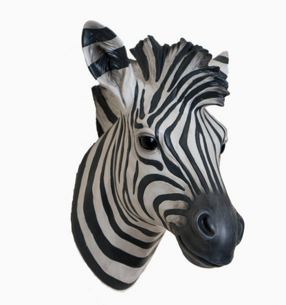 Zebra Head Wall Hanging
