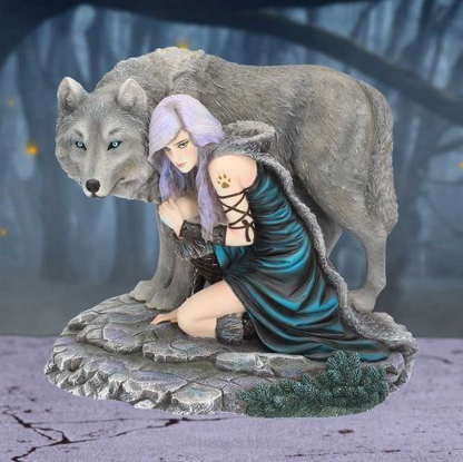 Protector Wolf Figurine
