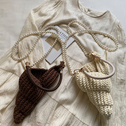 Crochet Conch Bag - Floral Fawna