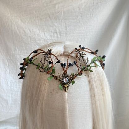 Woodland Fairy Tiara - Floral Fawna