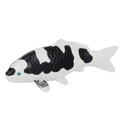 Realistic Koi Carp Sculpture - Floral Fawna
