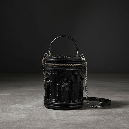 3D Embossed Architectural Handbag