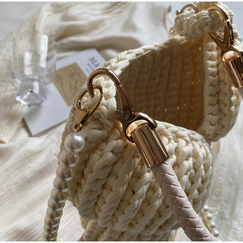 Crochet Conch Bag - Floral Fawna