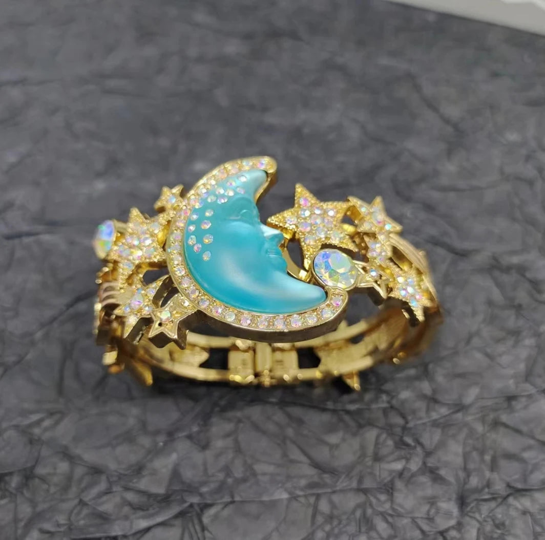 Holographic Celestial Bracelet - Floral Fawna