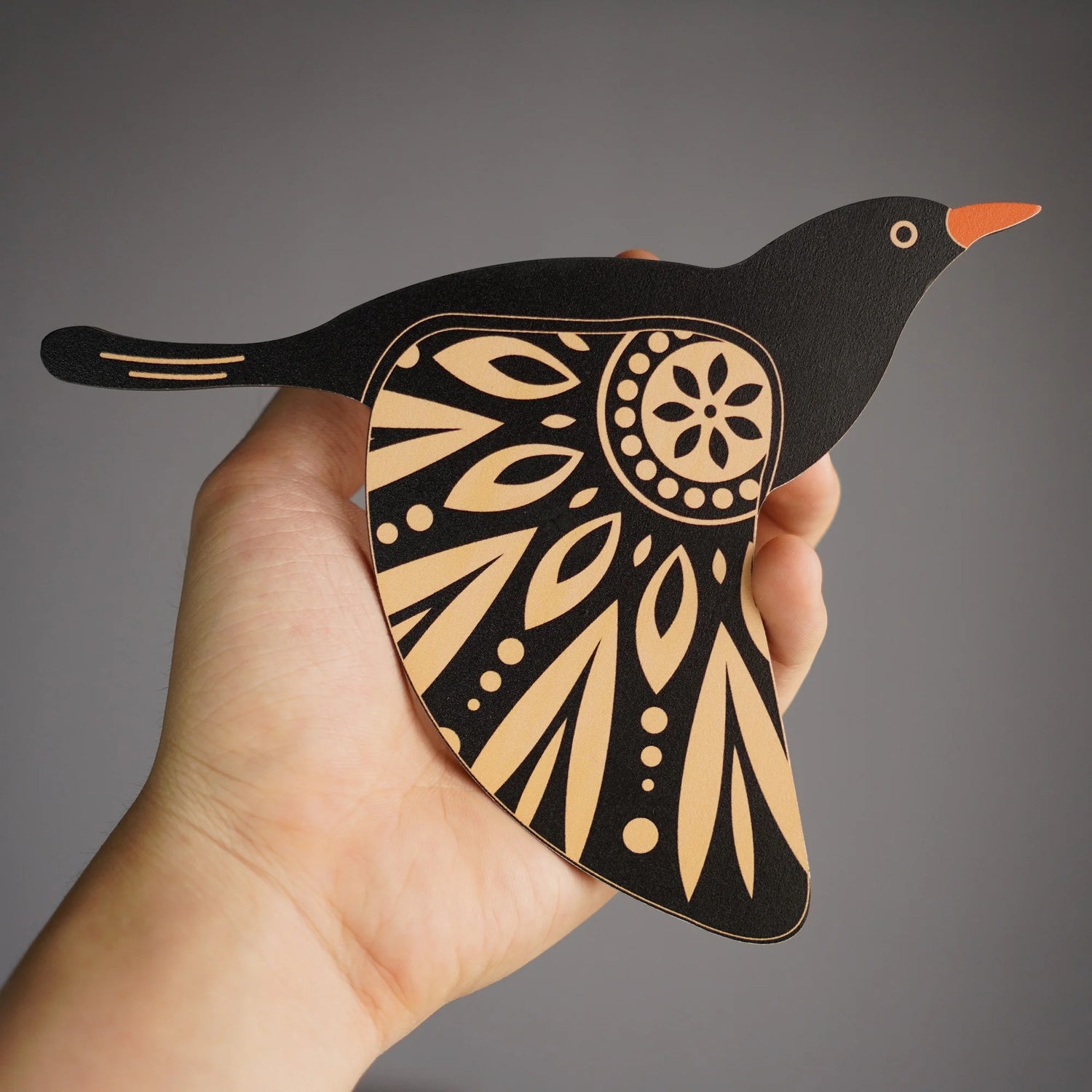 Wooden Bird Wall Art Set