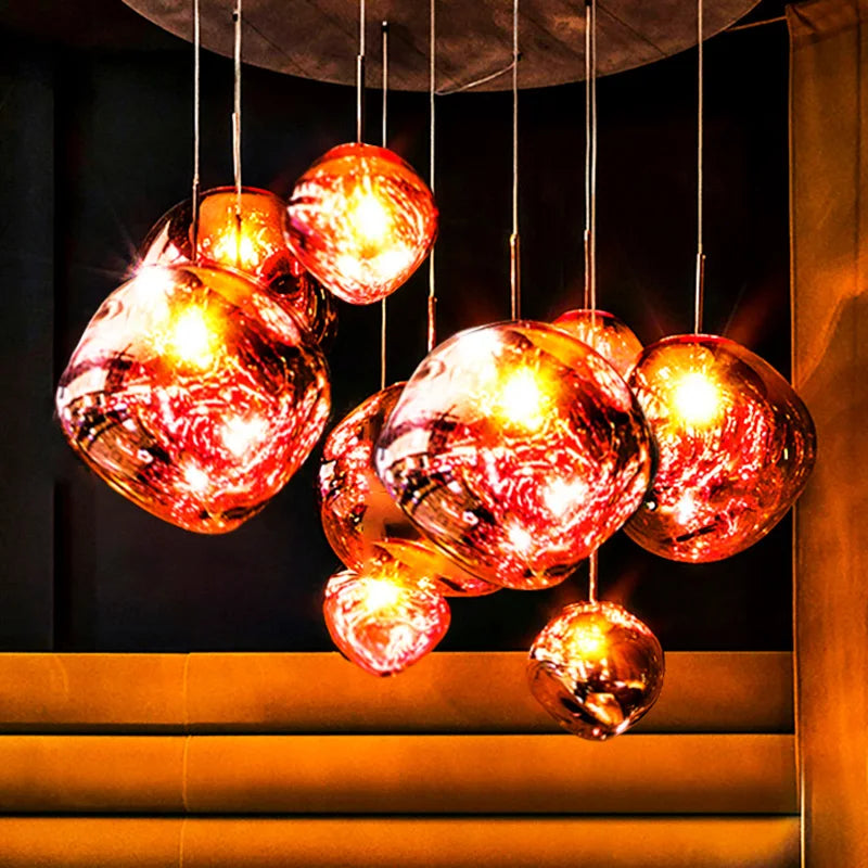 Lava Pendant Light - Floral Fawna