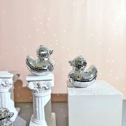 Disco Duck Ornament - Floral Fawna