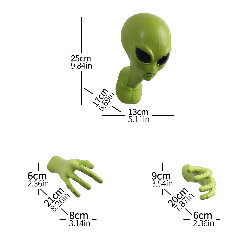 Alien Wall Ornament