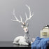 Enchanting Elk Sculpture - Floral Fawna