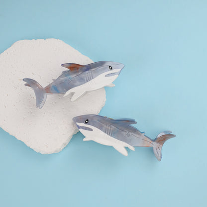 Great White Shark Claw Clip - Floral Fawna