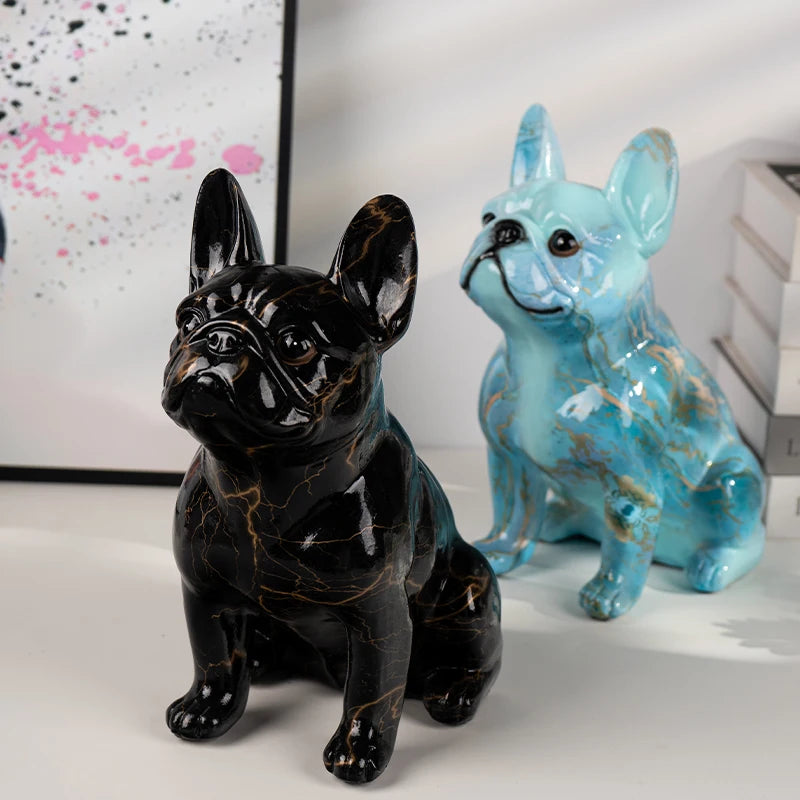 Abstract French Bulldog Statue