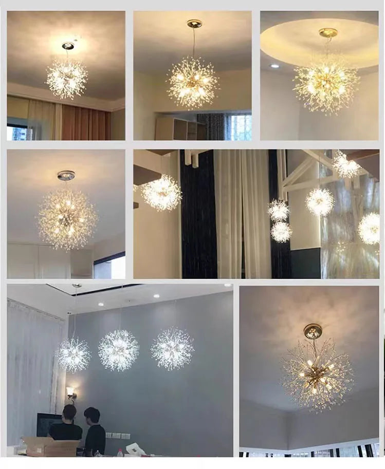Dandelion Pendant Light - Floral Fawna