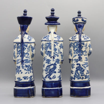 Chinese Dynasty Ceramic Sculpture - Floral Fawna