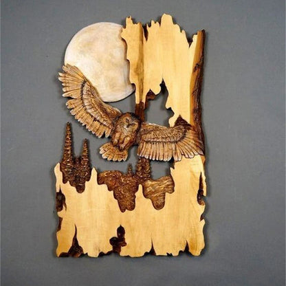 Wooden Animal Wall Plaque