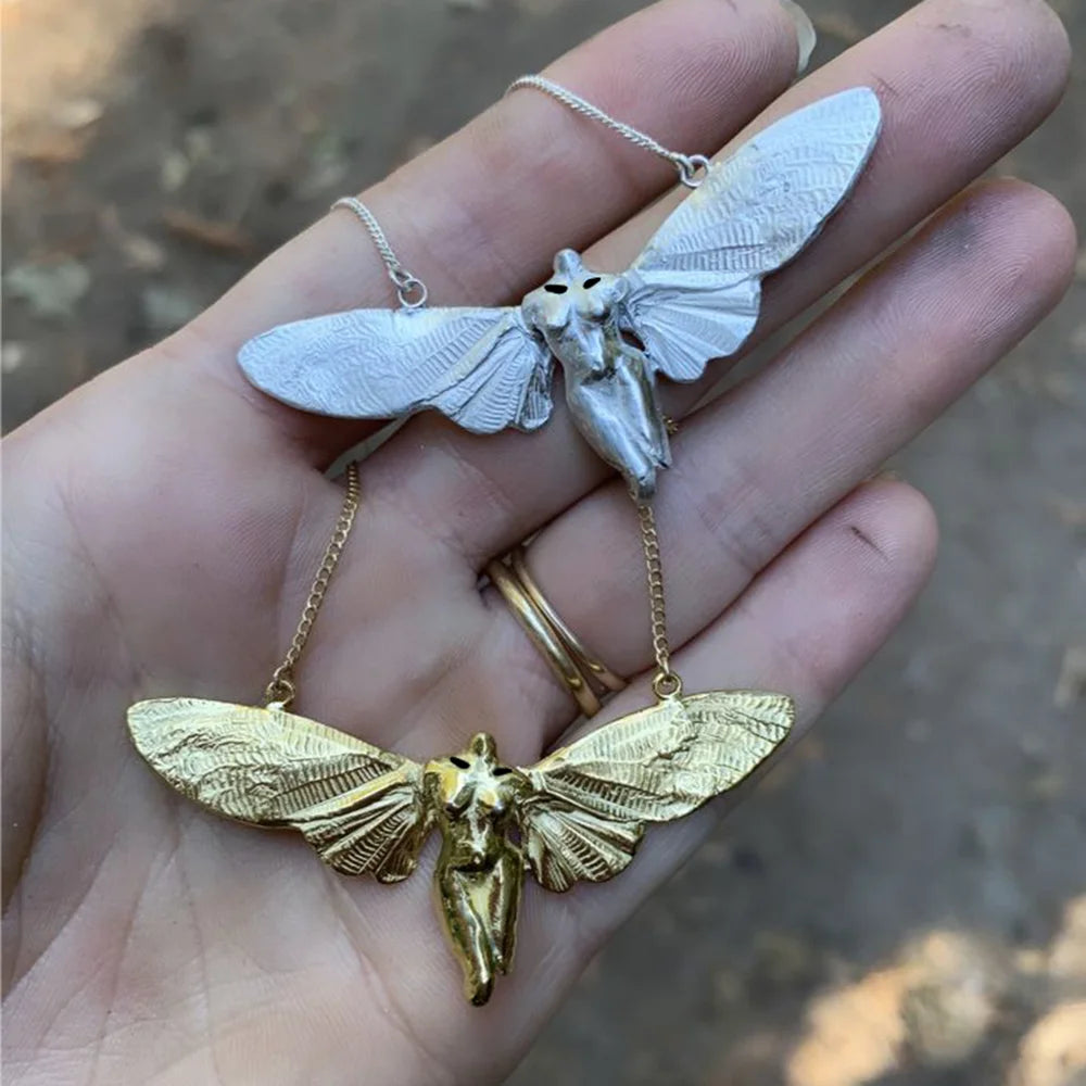 Ethereal Angel Necklace - Floral Fawna